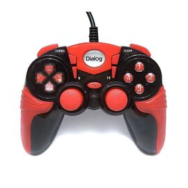  Геймпад Dialog Action GP-A15 для ПК (black/red) (65675) 