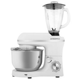  Кухонный комбайн MAUNFELD MF-435WH PRO, белый/серебристый 