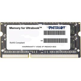  RAM SO-DIMM 4GB DDR3-1600 PC3-12800 Patriot, CL11, LV 1.35V, retail (PSD34G1600L81S) 