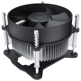  Охладитель Deepcool Intel CK-11508, S115x, TDP 65W, 3 pin, fan Ф92x25mm, 2200rpm, 30.1dBA, 42.35CFM, 2.4W, HDB (hydro dynamic bearing), 245 гр. 
