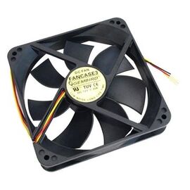  Вентилятор 80 мм Gembird FANCASE-4, 80x80x25, 4 pin PWM, 2600  rpm, 27 dBA, 20 CFM, втулка (sleeve), MTBF: 30000 часов, длина провода 30 см 