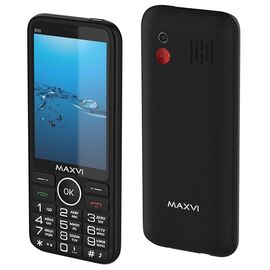  Мобильный телефон Maxvi B35 черный 